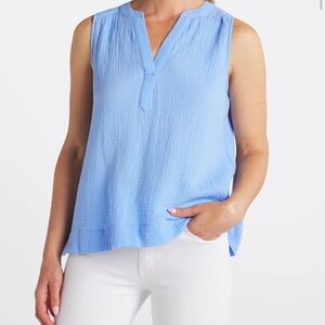 NWT Beacon Riley Relaxed Blouse 100% cotton